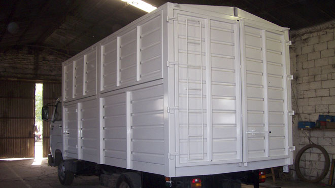 Carrocerías para camiones Tipo Libro