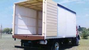 Carrocerías para camiones Tipo Sider